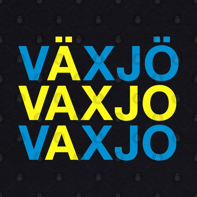 VAXJO Swedish Flag by eyesblau